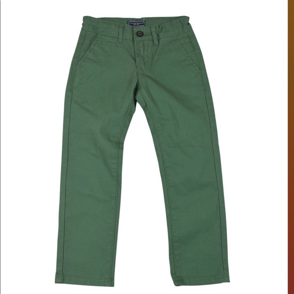 Toobydoo Boys Chino Pants-Green - Picture 1 of 3